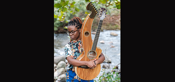 EOH free concert: Yasmin Williams on the electric guitar